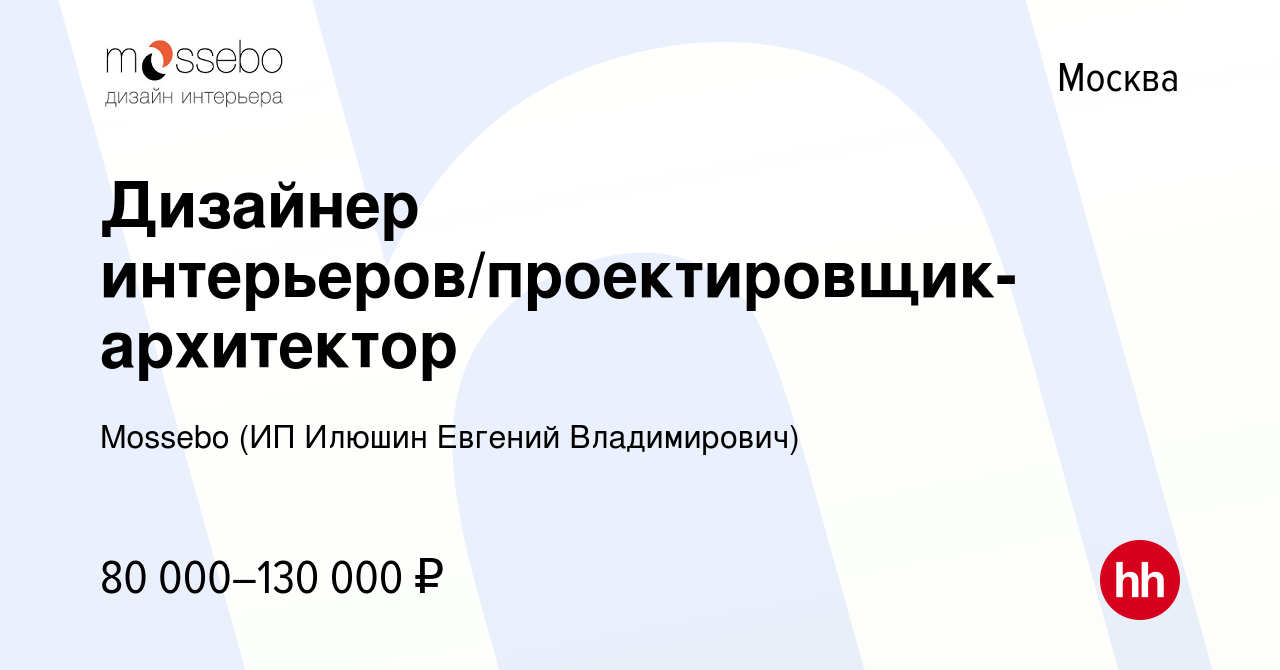 Дизайнер проектировщик мебели вакансии