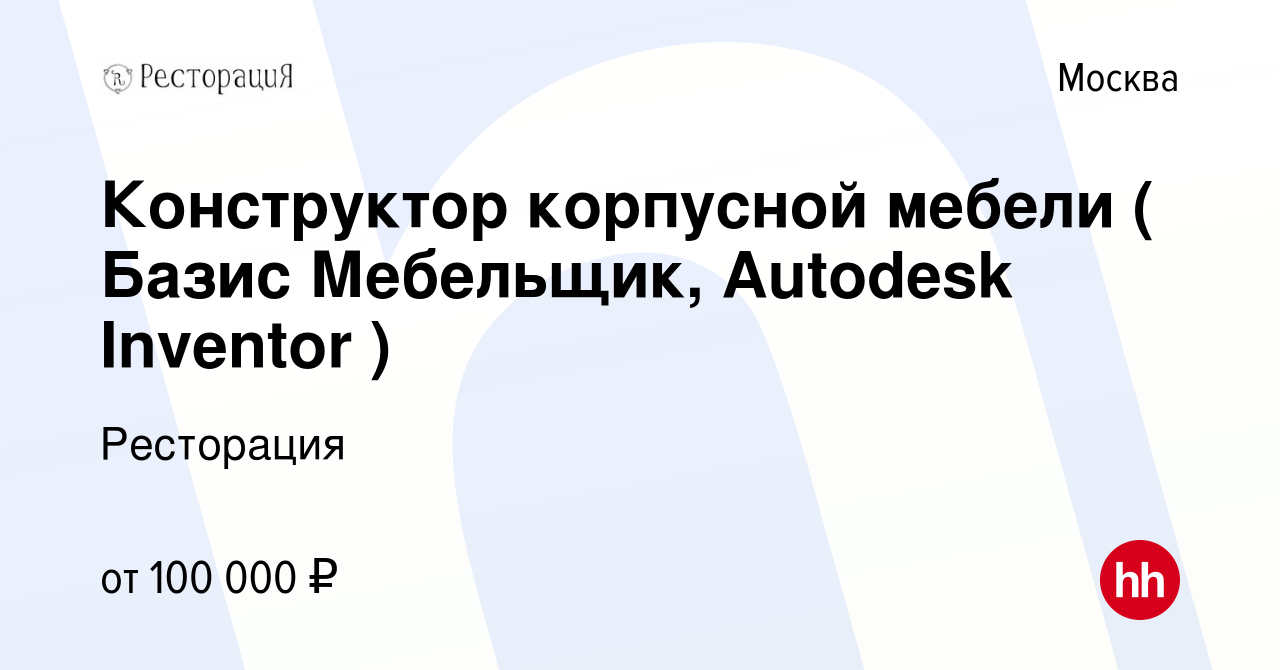 Autodesk inventor проектирование мебели