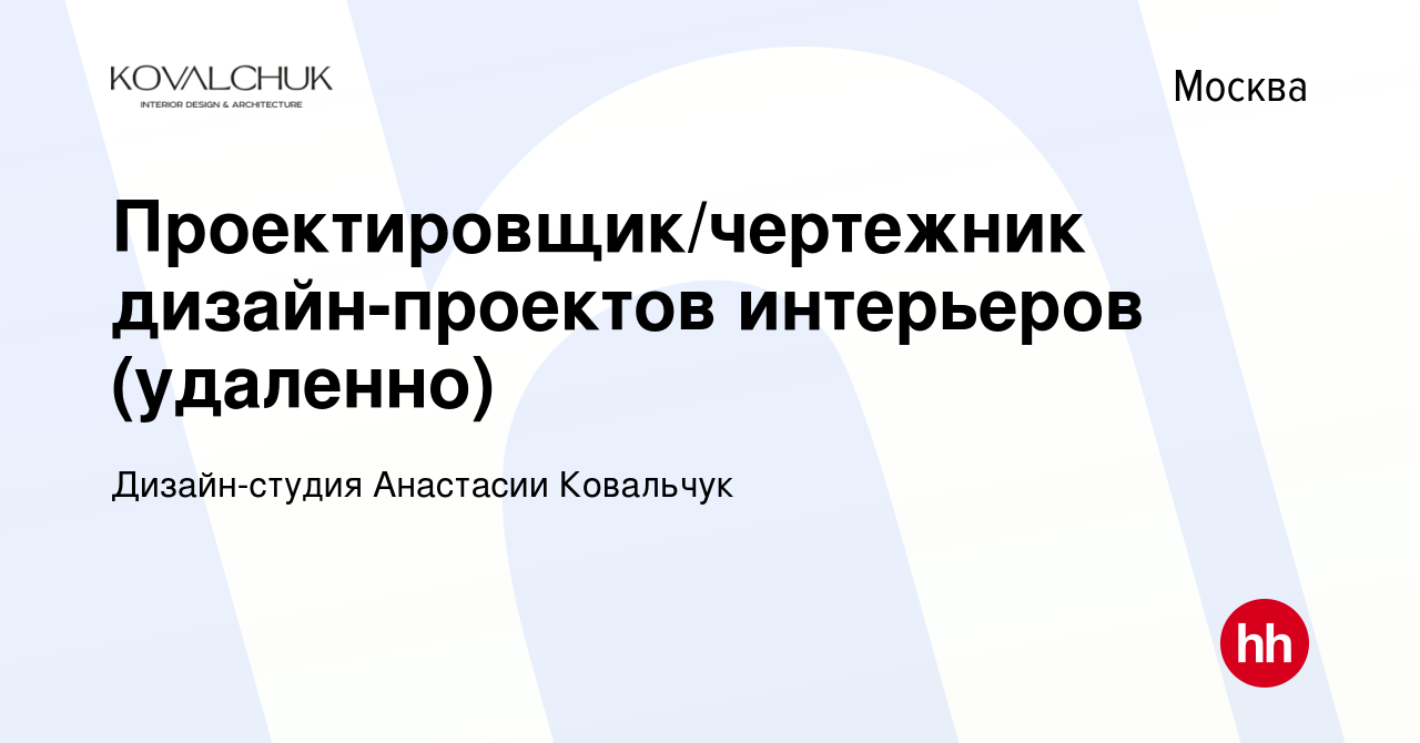 Дизайн студия анастасии ковальчук