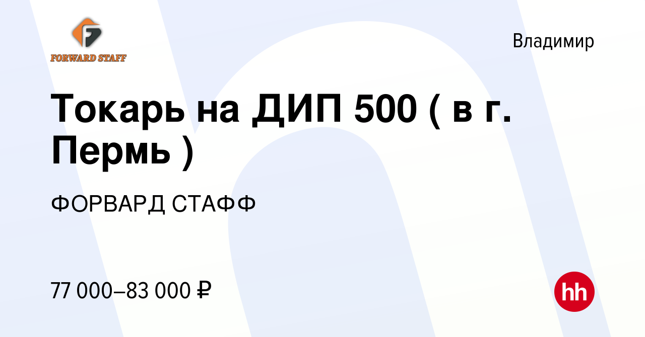 Вакансии во владимире. Дип 2018 Пермь.