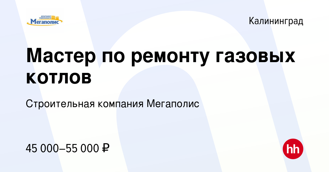 Резюме ремонт газовых котлов