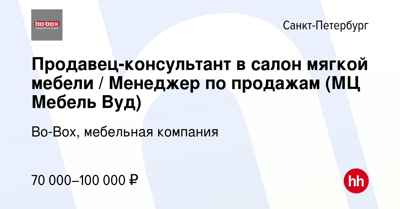 Работа в мебель вуде