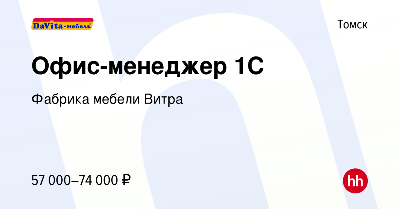 Техническое задание на покупку мебели