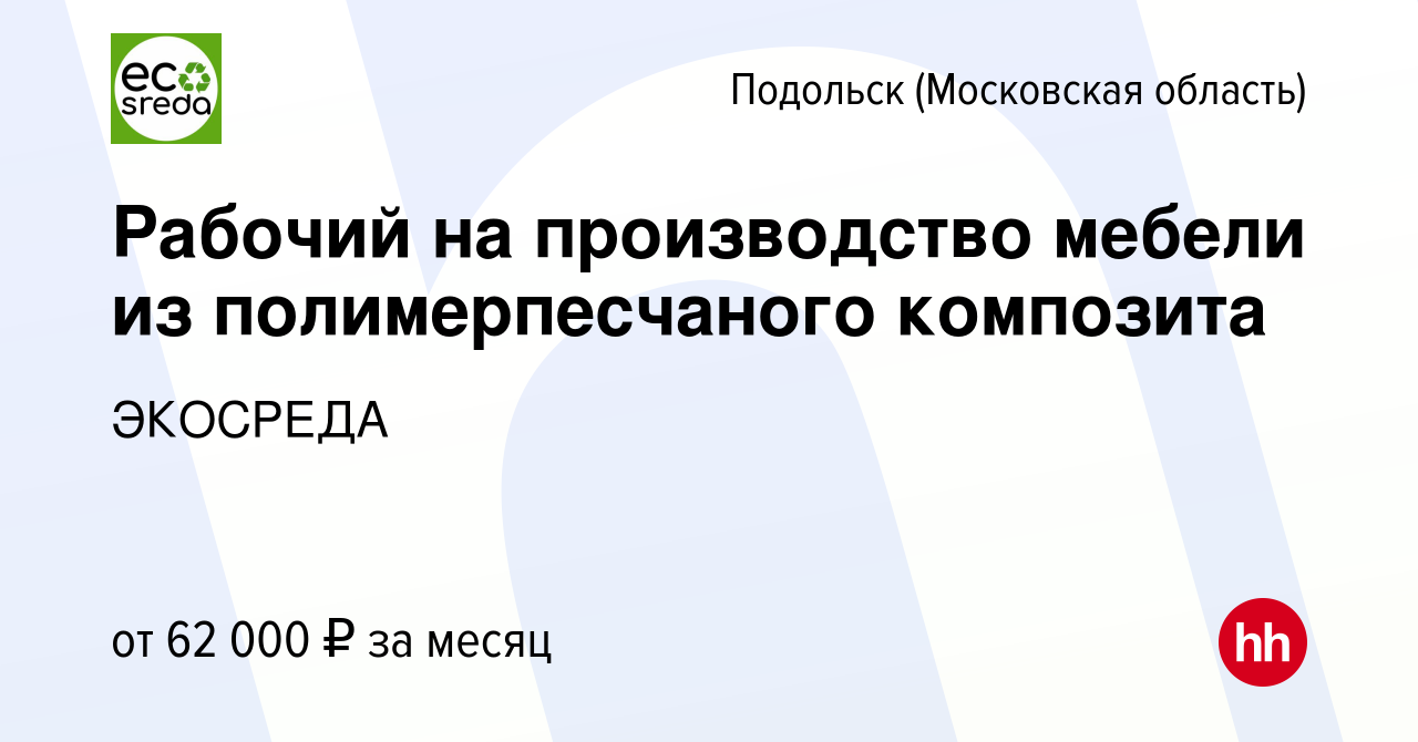 Изготовление мебели из композита