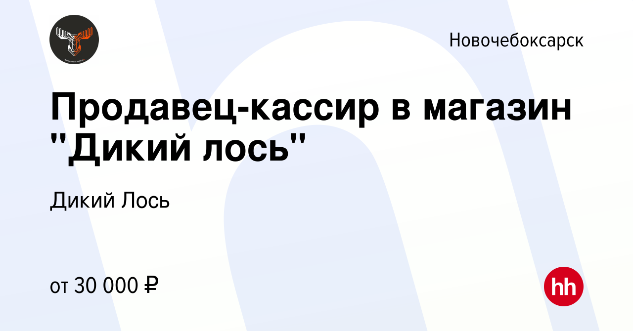 Вакансия Продавец-кассир в магазин 