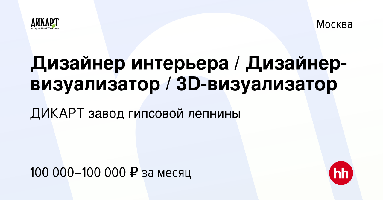 Дизайнер интерьера 3d визуализатор