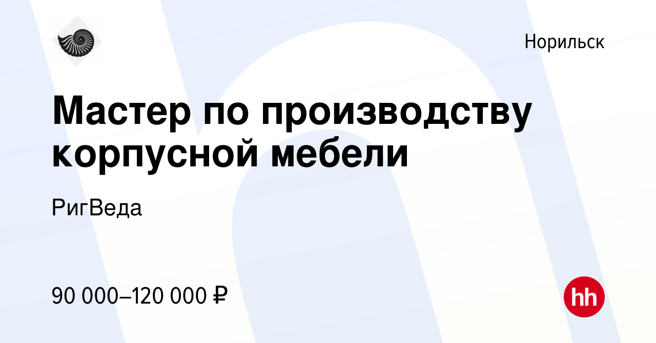 Производство мебели в норильске