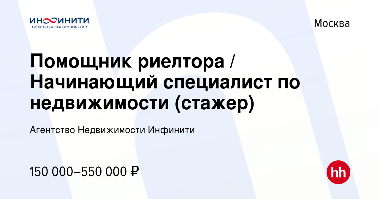 Инфинити недвижимость компания