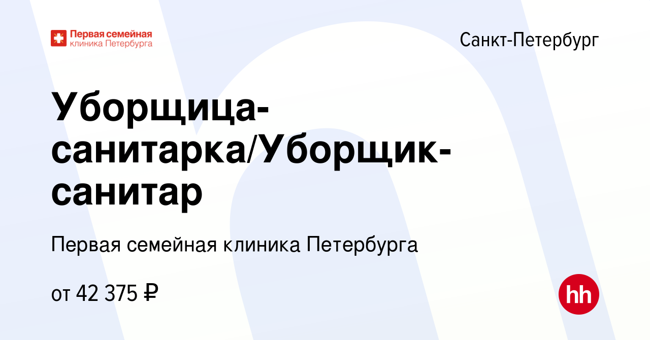 Срочно! Работа санитарка, актуальные вакансии в Кирове